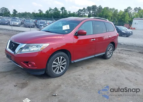 2013 Nissan Pathfinder Sv из США, поврежденный, VIN 5N1AR2MM4DC655555
